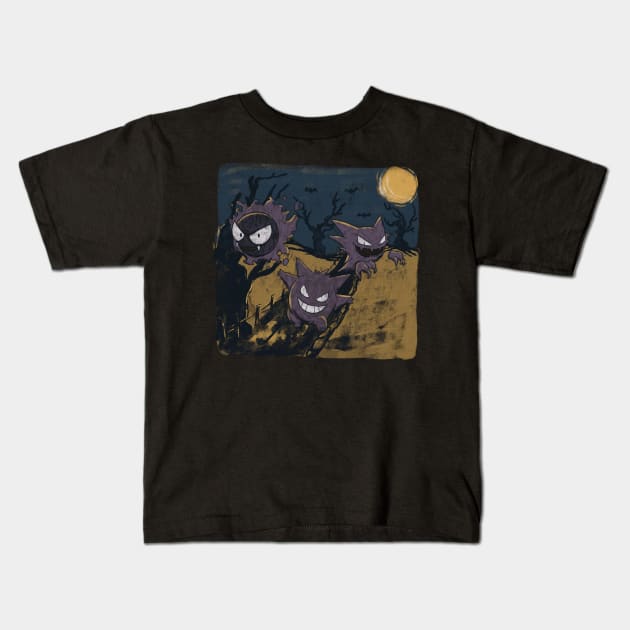 Spectral Night Kids T-Shirt by aStro678